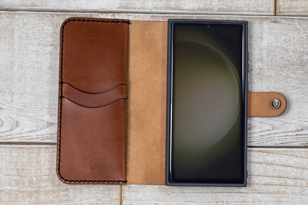 Samsung Galaxy S22 Ultra - Custom Wallet Case (Full Printed)
