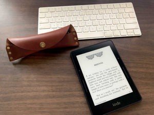 Leather Reading Glasses Case